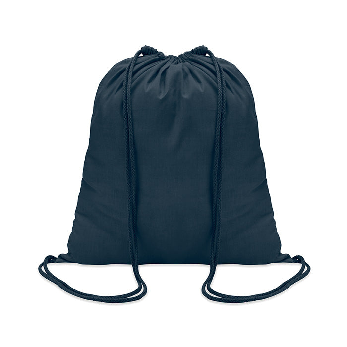 COLORED – 100gr/m² cotton drawstring bag – French Navy