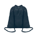 COLORED – 100gr/m² cotton drawstring bag – French Navy