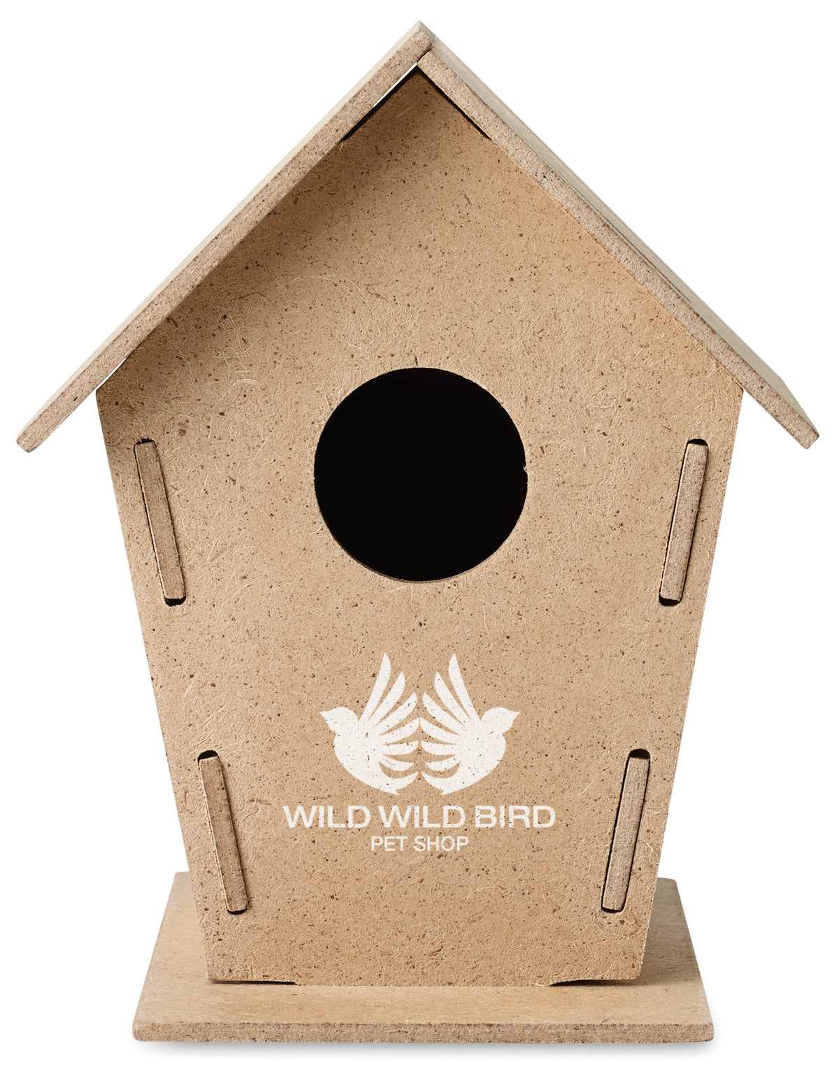 WOOHOUSE – Wooden bird house – item picture printed