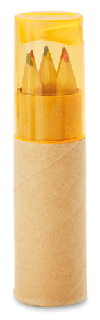 PETIT LAMBUT – 6 coloured pencils – Transparent Orange