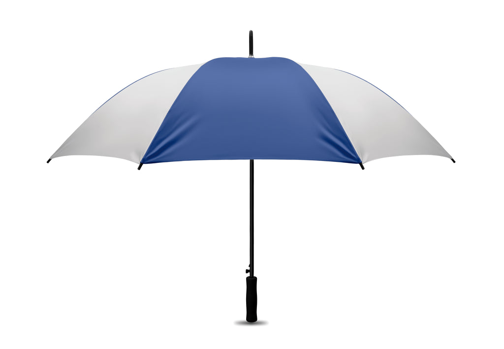 SWANSEA – 27 inch umbrella – White/Blue