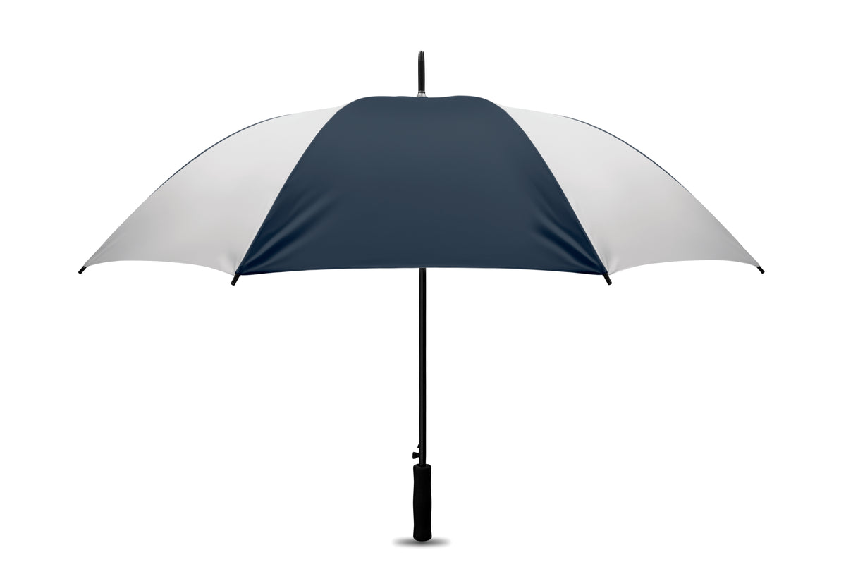 SWANSEA – 27 inch umbrella – White/Dark Blue