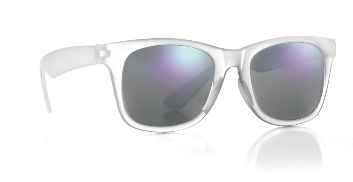 AMERICA TOUCH – Sunglasses with mirrored lense – Transparent