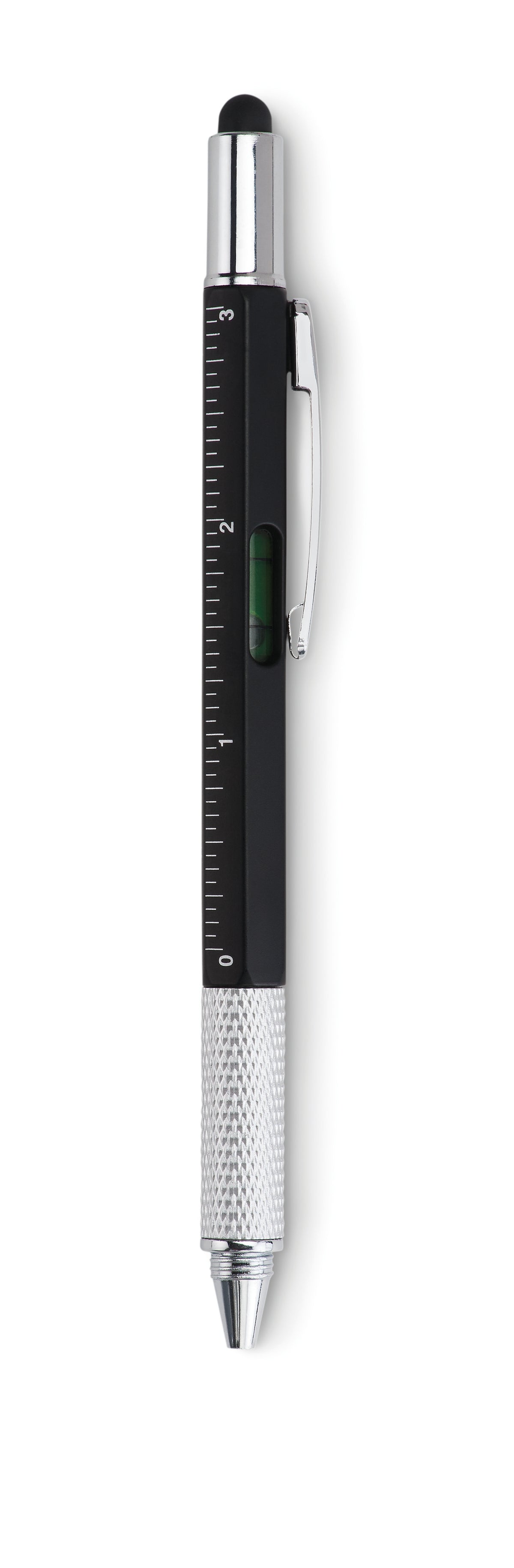 TOOLPEN – Spirit level pen with ruler – Black