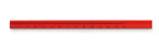 MADEROS – Carpenters pencil with ruler – Red