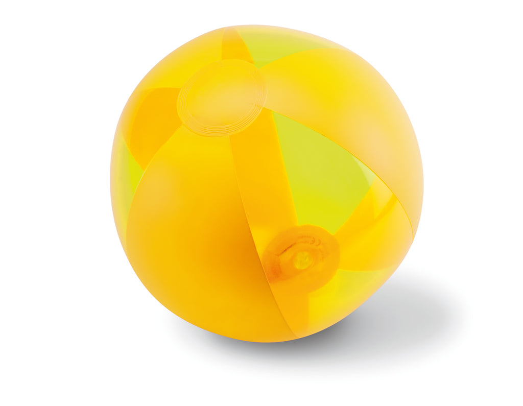 AQUATIME – Inflatable beach ball – Yellow