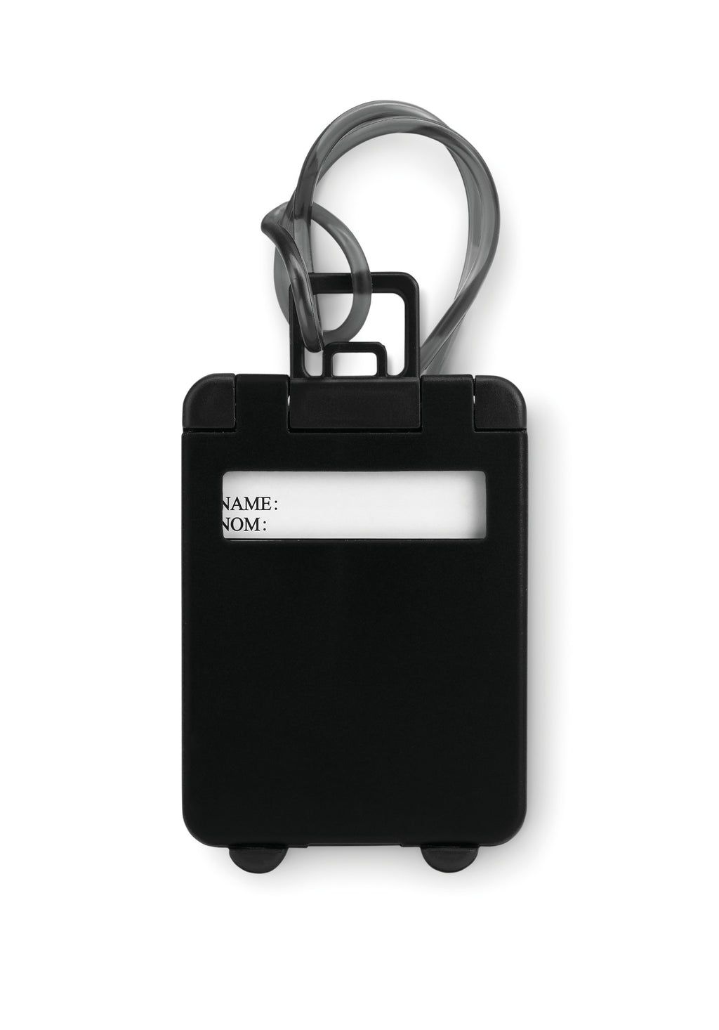 TRAVELLER – Luggage tags plastic – Black