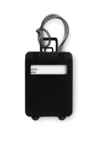 TRAVELLER – Luggage tags plastic – Black