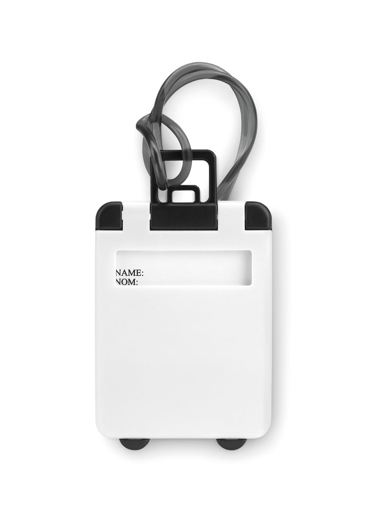 TRAVELLER – Luggage tags plastic – White