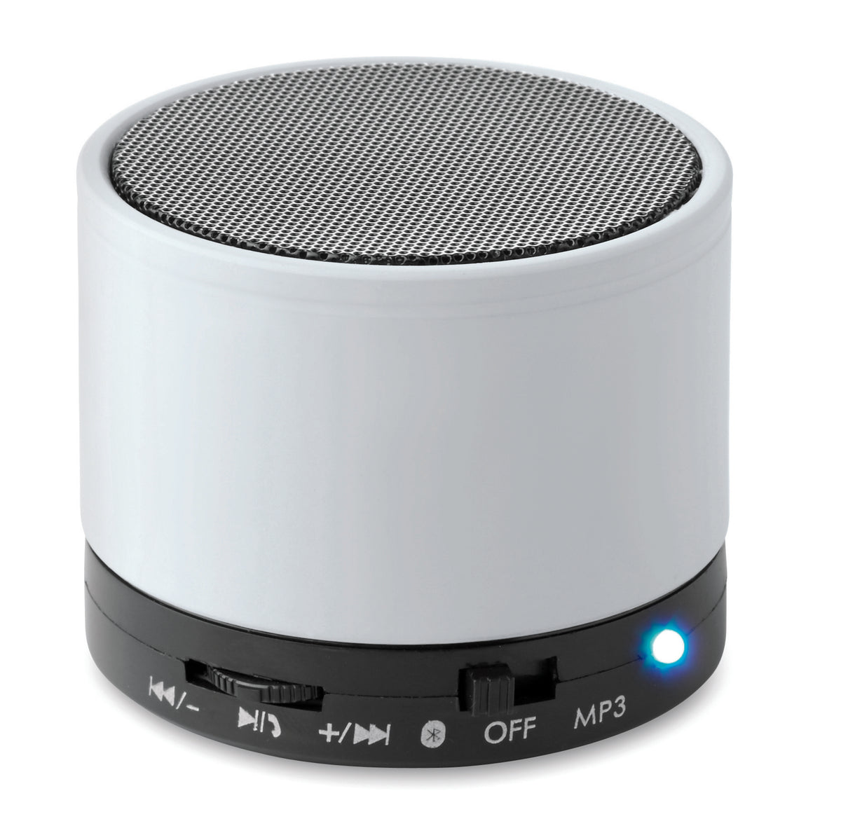 ROUND BASS – Round wireless speaker – White