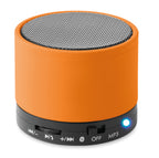 ROUND BASS – Round wireless speaker – Orange