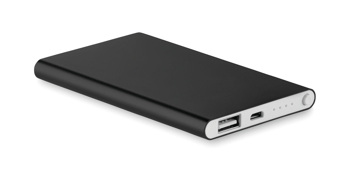 POWERFLAT – Powerbank 4000mAh 5W – Black