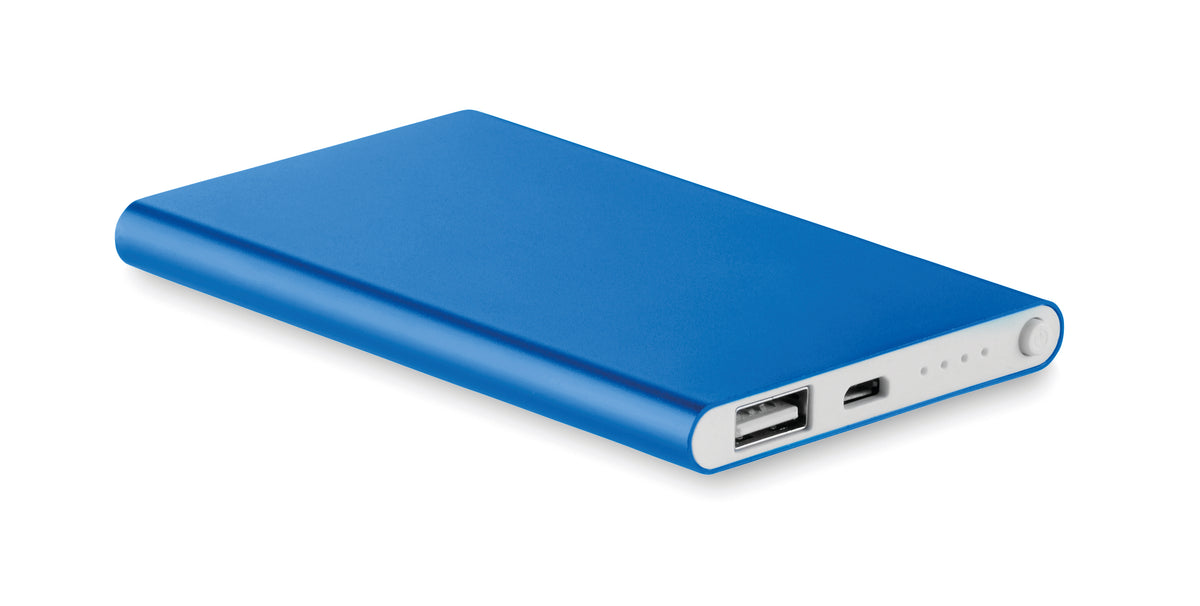 POWERFLAT – Powerbank 4000mAh 5W – Royal Blue