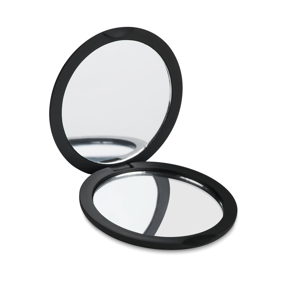 STUNNING – Double sided compact mirror – Black