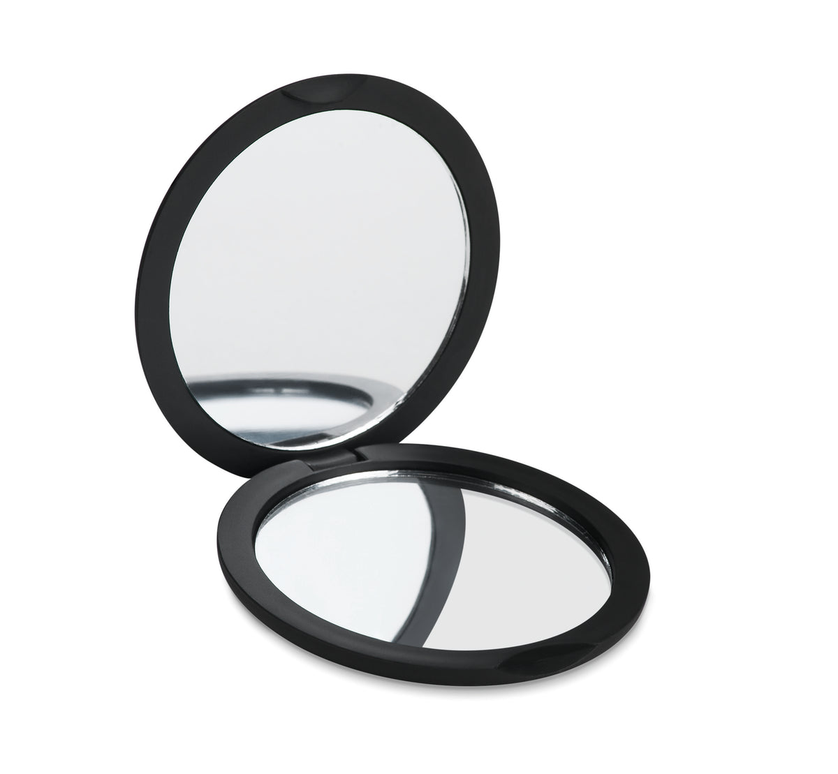 STUNNING – Double sided compact mirror – Black