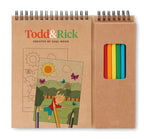COLOPAD – Colouring set with notepad – item picture printed
