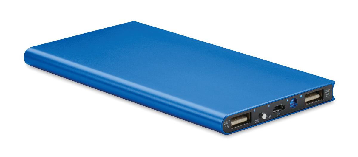 POWERFLAT8 – Powerbank 8000mAh 10.5W – Royal Blue