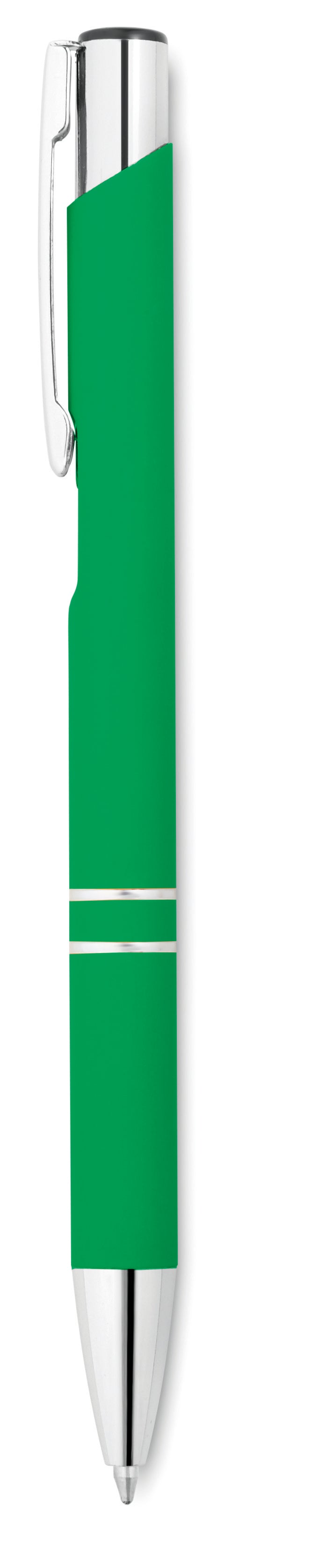 AOSTA – Ball pen in rubberised finish – Green