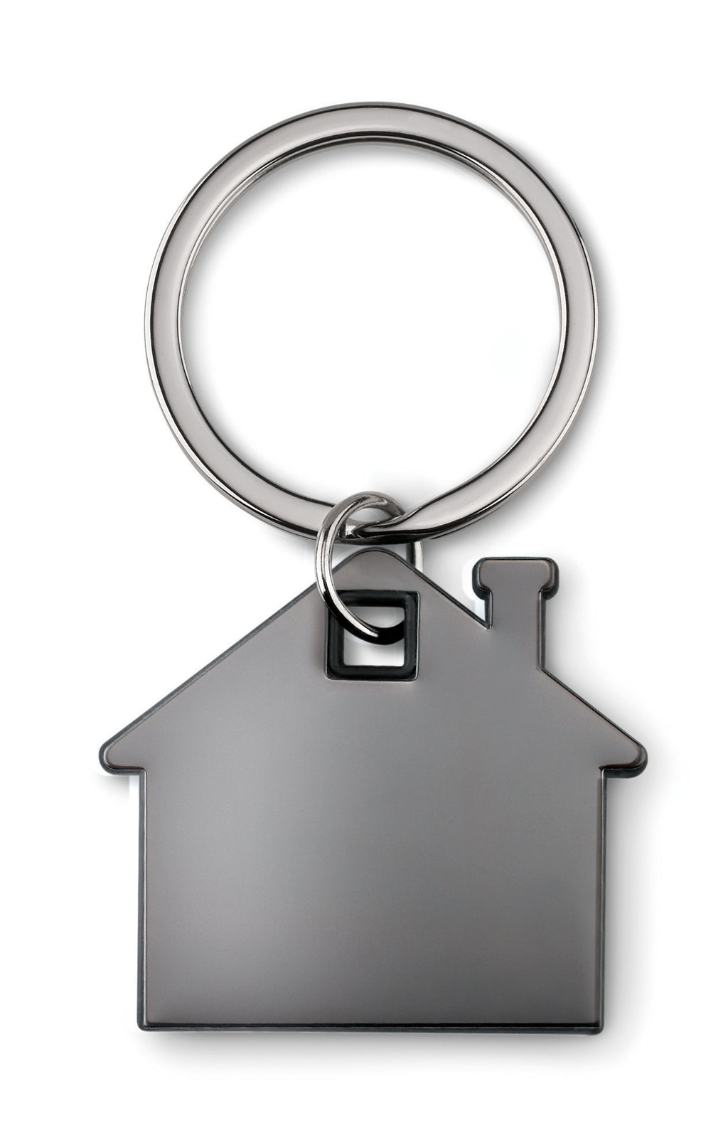 IMBA – House shape plastic key ring – item picture back