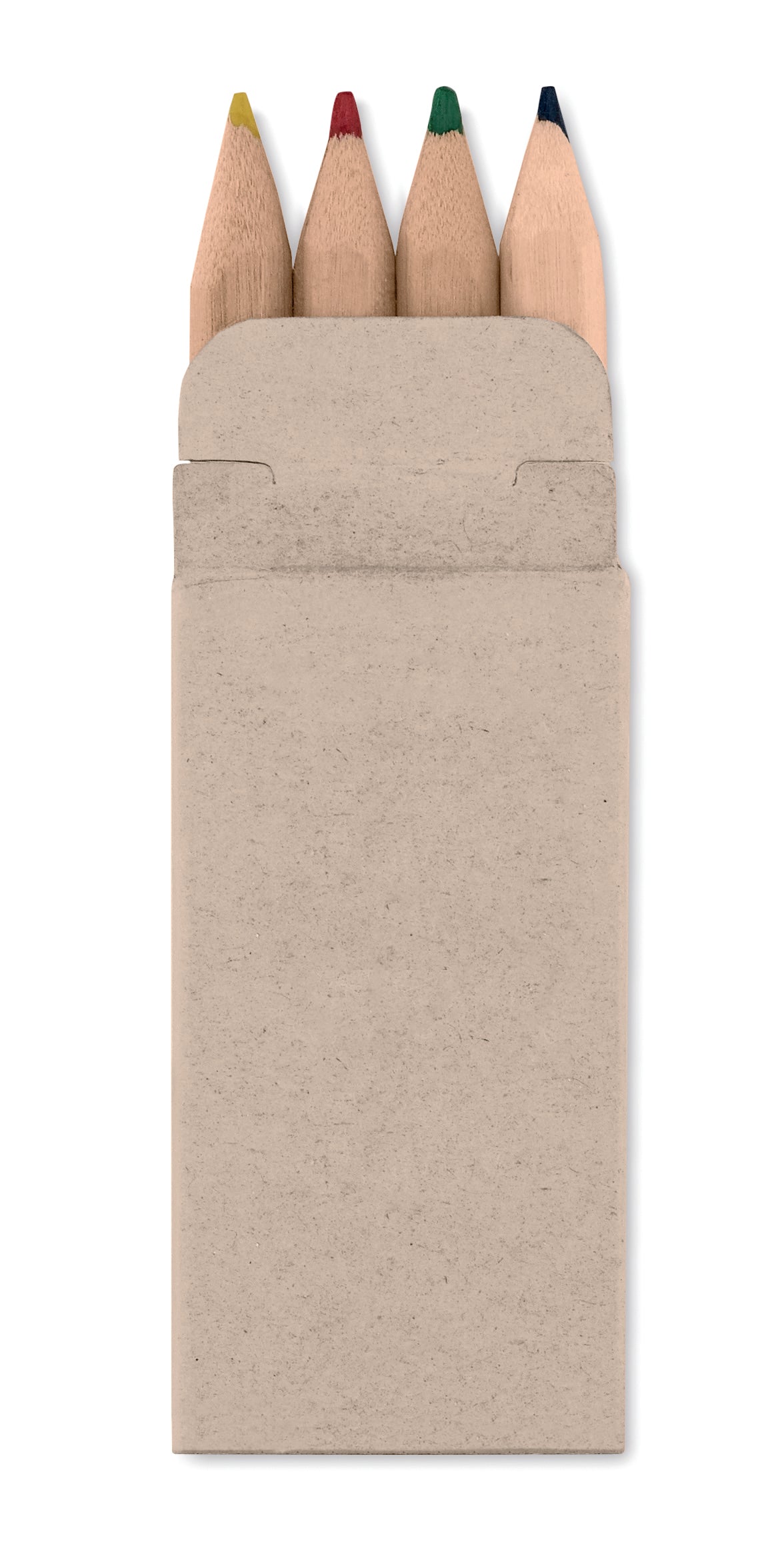 PETIT ABIGAIL – 4 mini coloured pencils – Beige