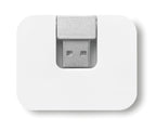 SQUARE – 4 port USB hub – item picture side