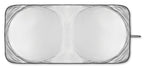 OMBRA POUCH – Foldable sun car visor – Matt Silver
