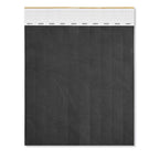 TYVEK – One sheet of 10 wristbands – Black