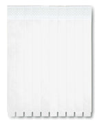 TYVEK – One sheet of 10 wristbands – White