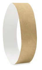 TYVEK – One sheet of 10 wristbands – Gold