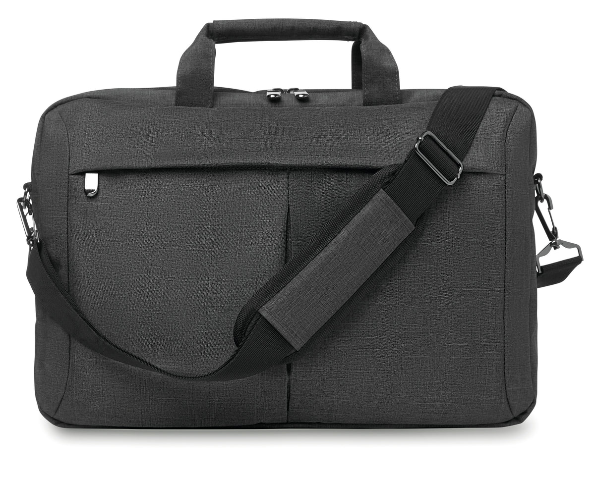 STOCKHOLM – Laptop bag in 2 tone 360d – item picture back