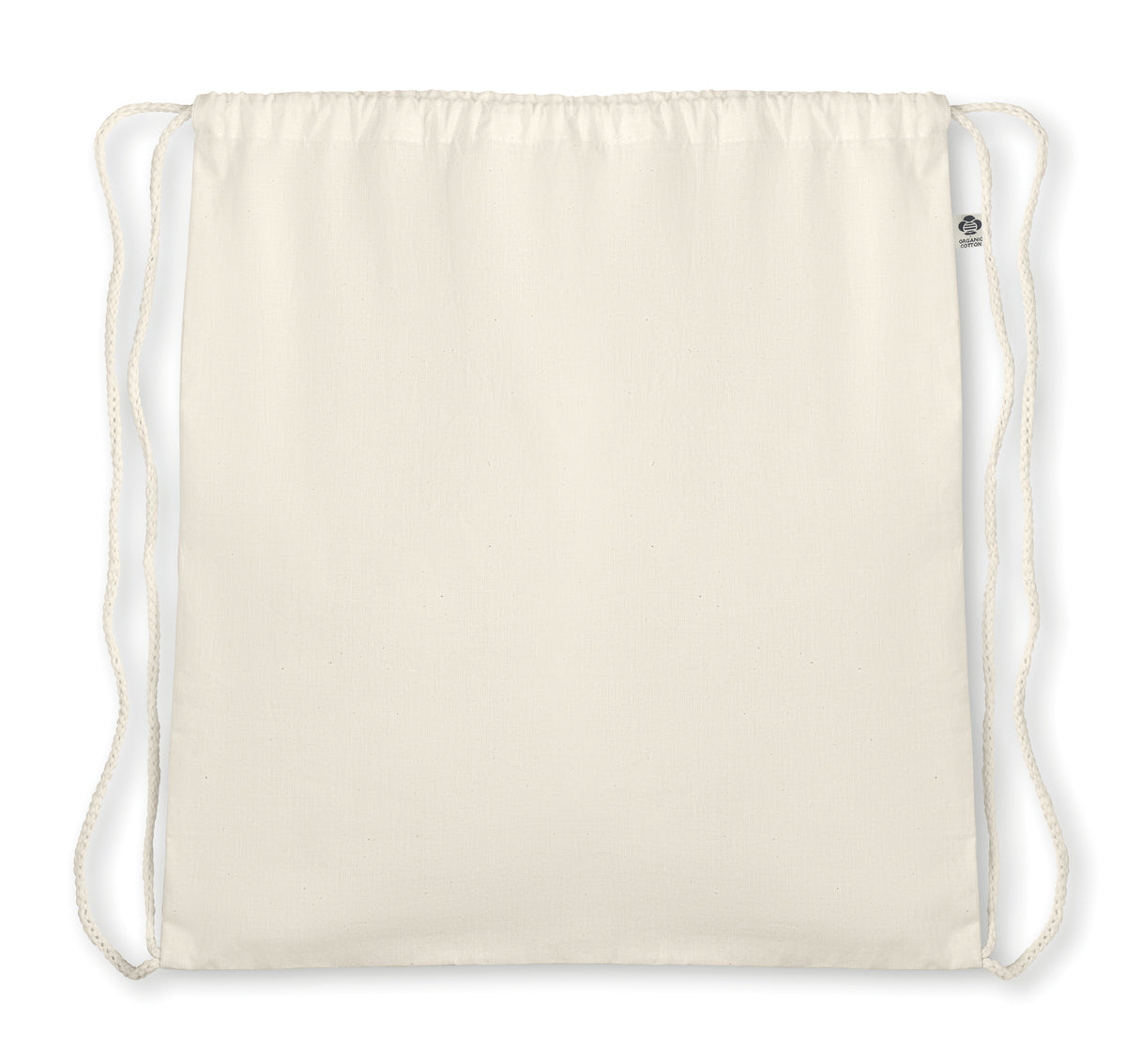 ORGANIC HUNDRED – 105gr/m² organic cotton bag – item picture open