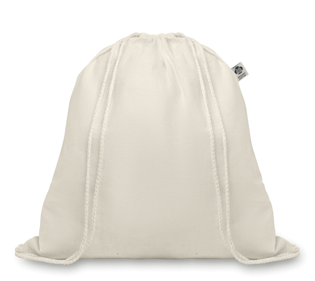 ORGANIC HUNDRED – 105gr/m² organic cotton bag – Beige