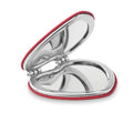 GLOW HEART – Heart PU mirror – Red