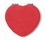 GLOW HEART – Heart PU mirror – item picture side