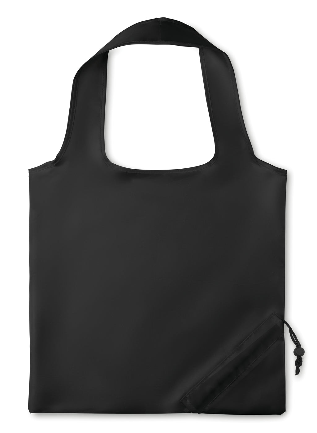 FRESA – 210D Polyester foldable bag – Black