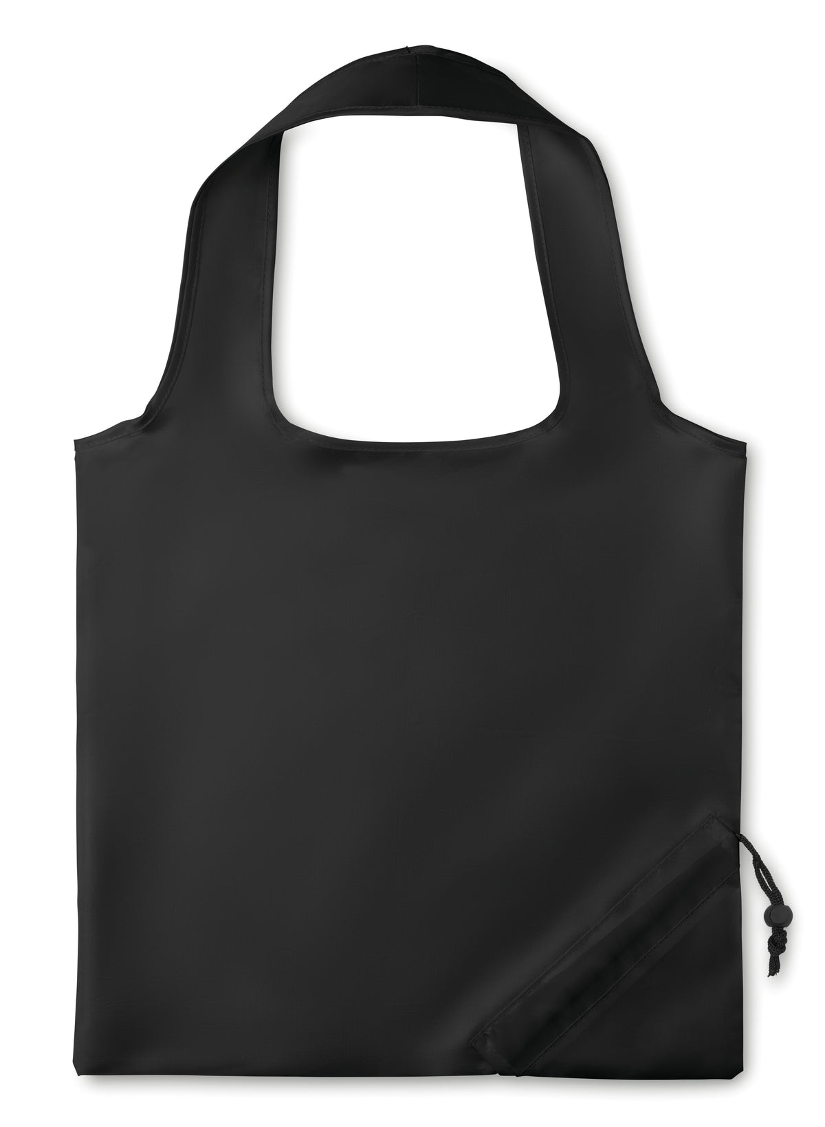 FRESA – 210D Polyester foldable bag – Black