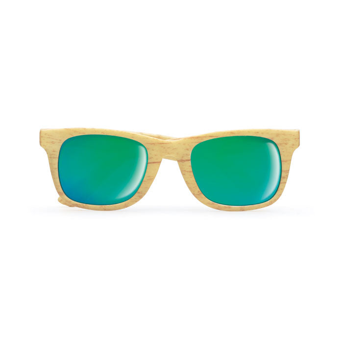 WOODIE – Wooden look sunglasses – item picture back