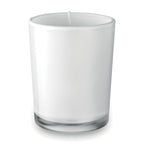 SELIGHT – Scented candle in glass – White