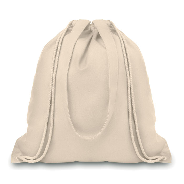 MOIRA – 220gr/m² canvas 2 function bag – Beige