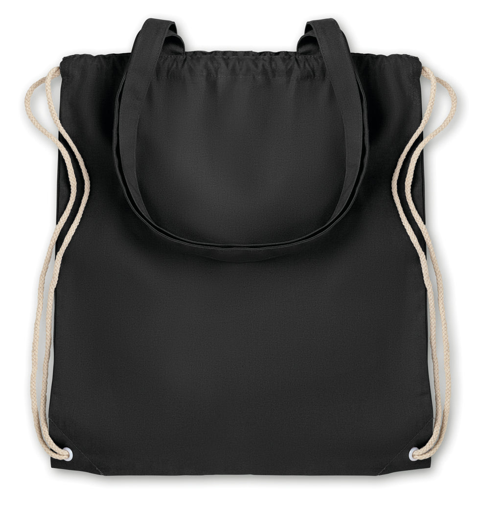 MOIRA – 220gr/m² canvas 2 function bag – item picture back
