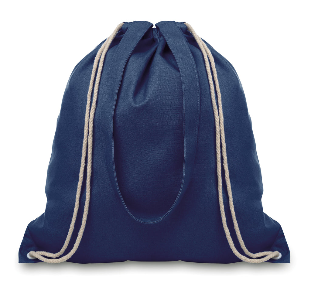 MOIRA – 220gr/m² canvas 2 function bag – Blue