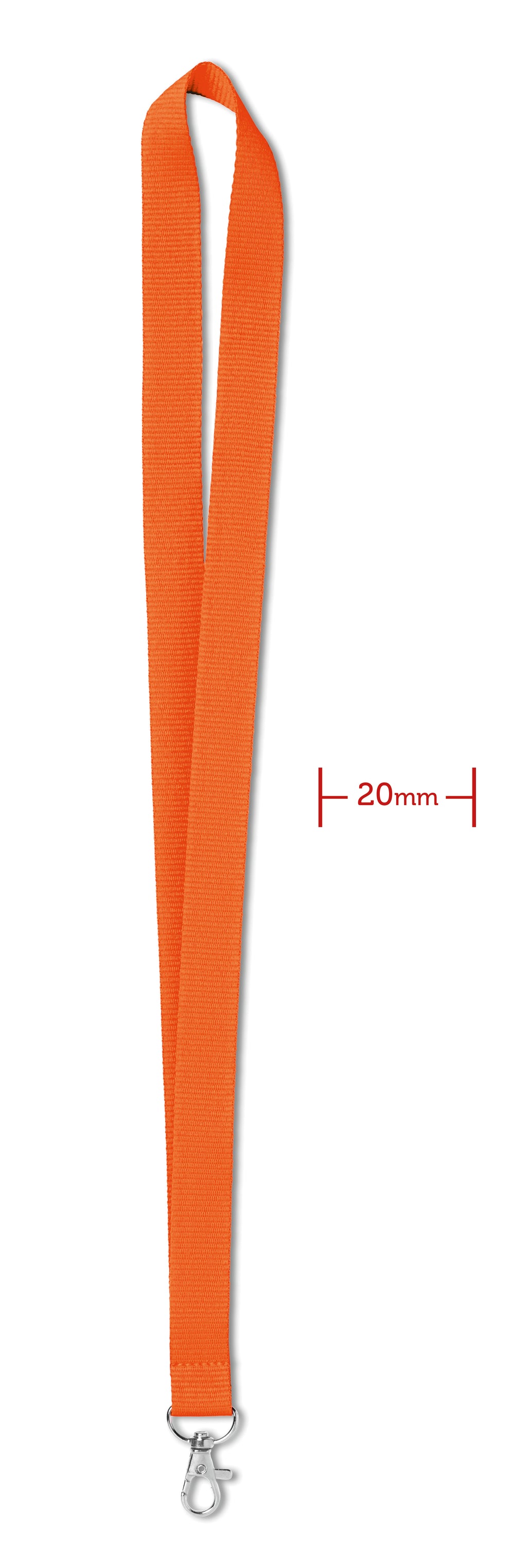 SIMPLE LANY – Lanyard 20 mm – Orange