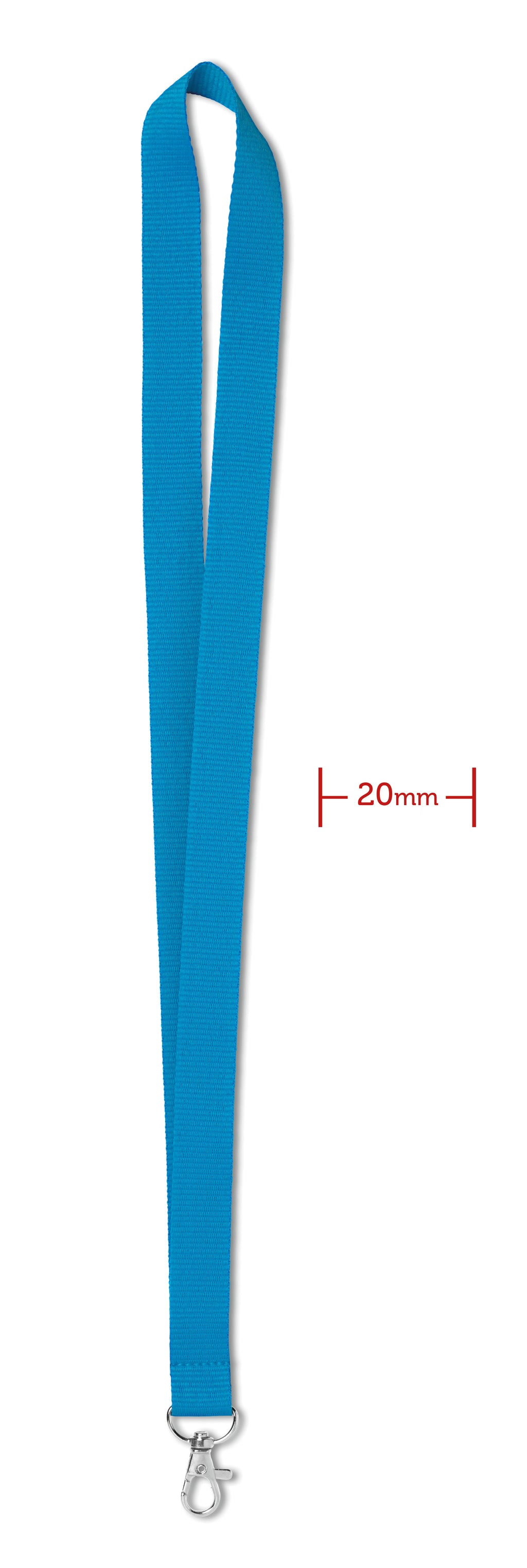 SIMPLE LANY – Lanyard 20 mm – Turquoise