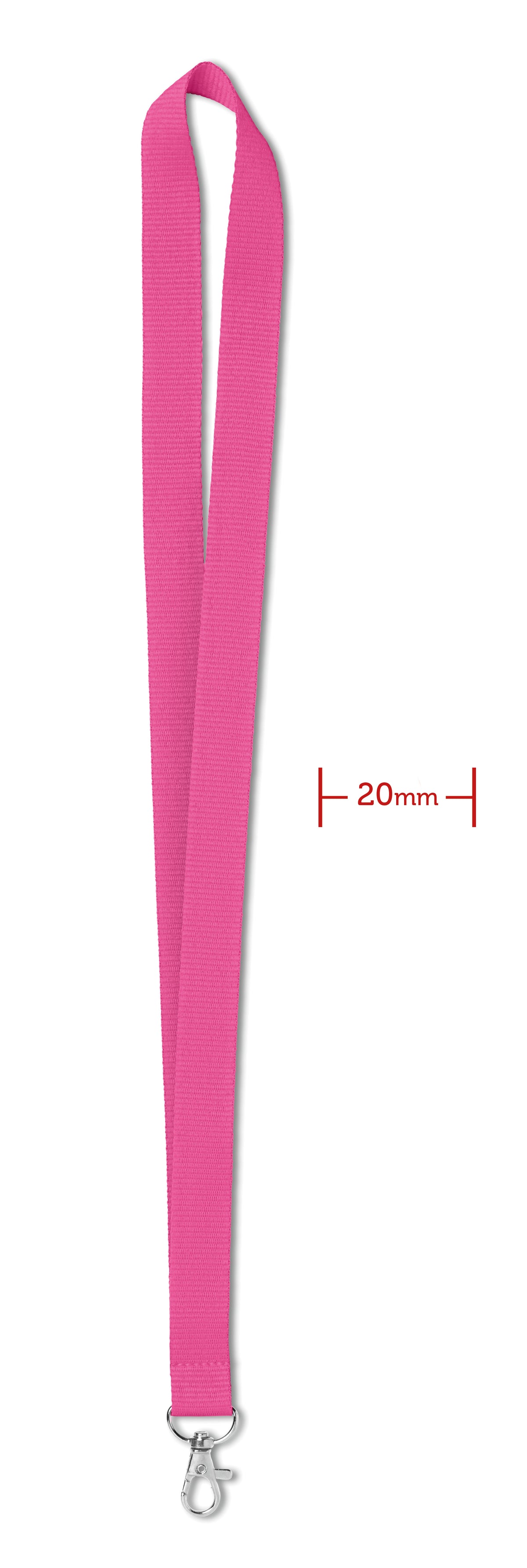 SIMPLE LANY – Lanyard 20 mm – Fuchsia
