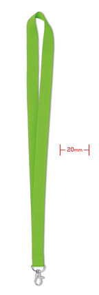 SIMPLE LANY – Lanyard 20 mm – Lime
