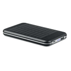 SOLARFLAT – 4000 mAH solar powerbank – Black