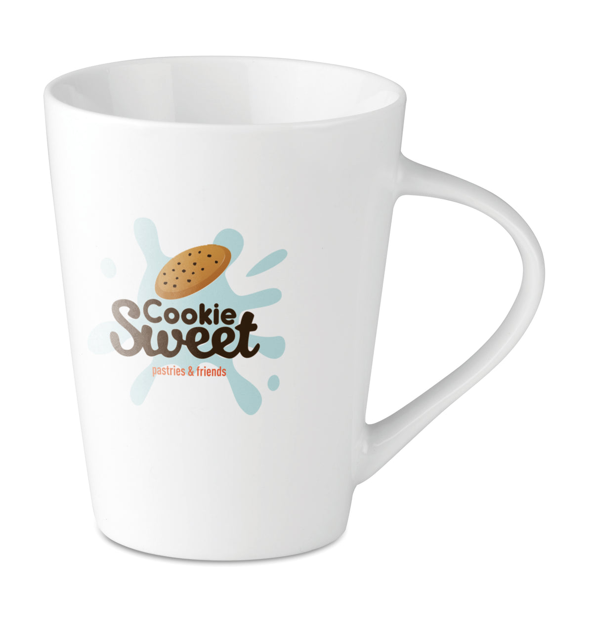 ROME – Porcelain conic mug 250 ml – item picture printed