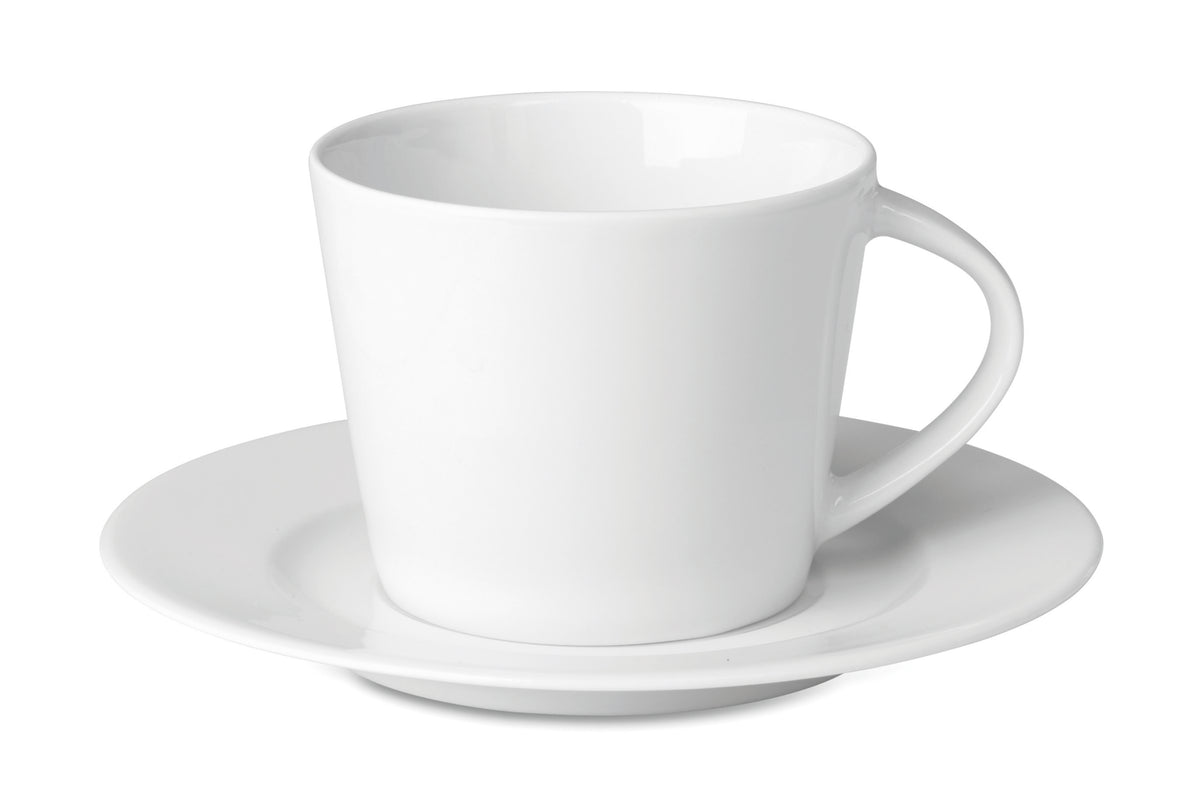 PARIS – Cappuccino cup and saucer – White