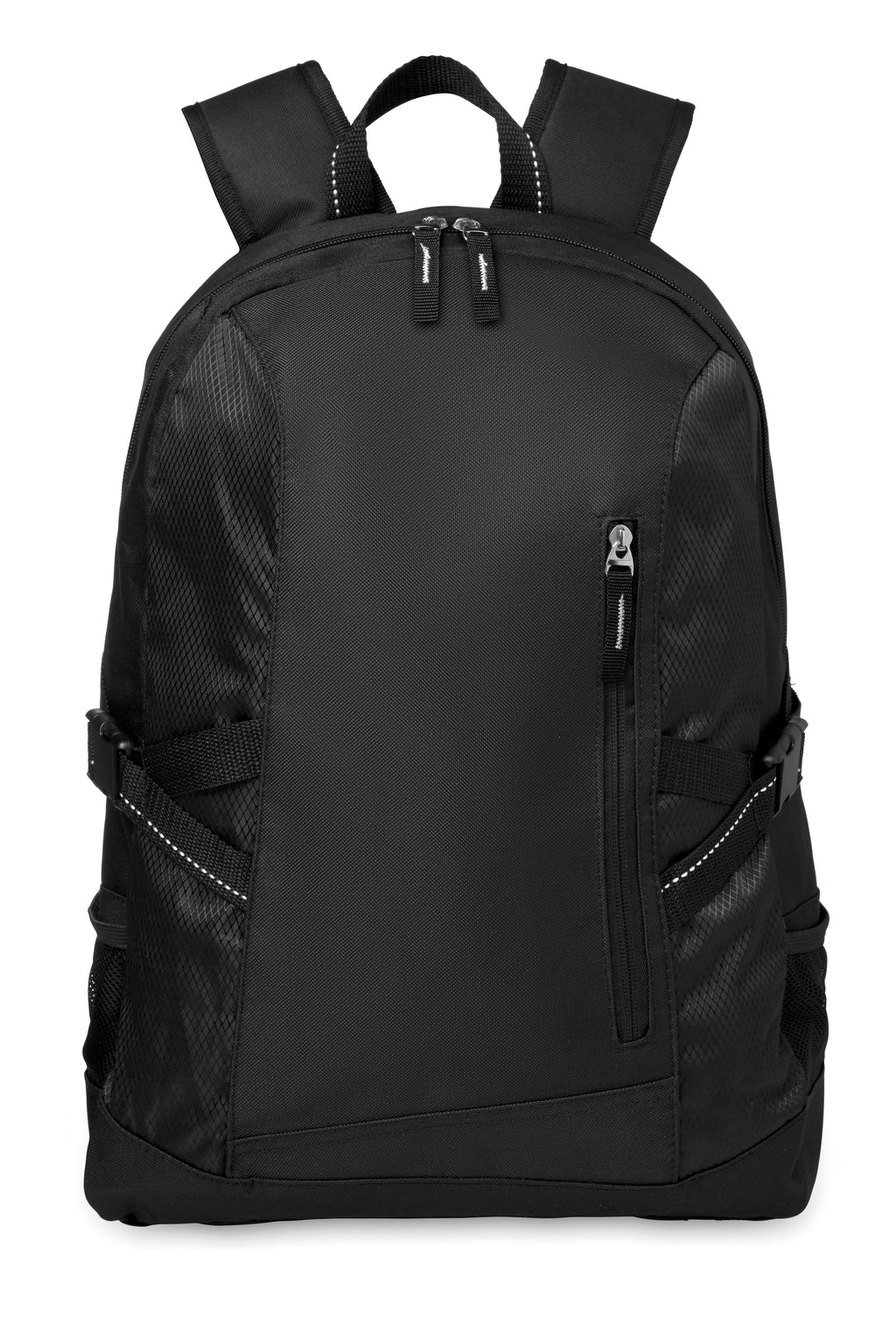 TECNOTREK – Polyester laptop backpack – Black