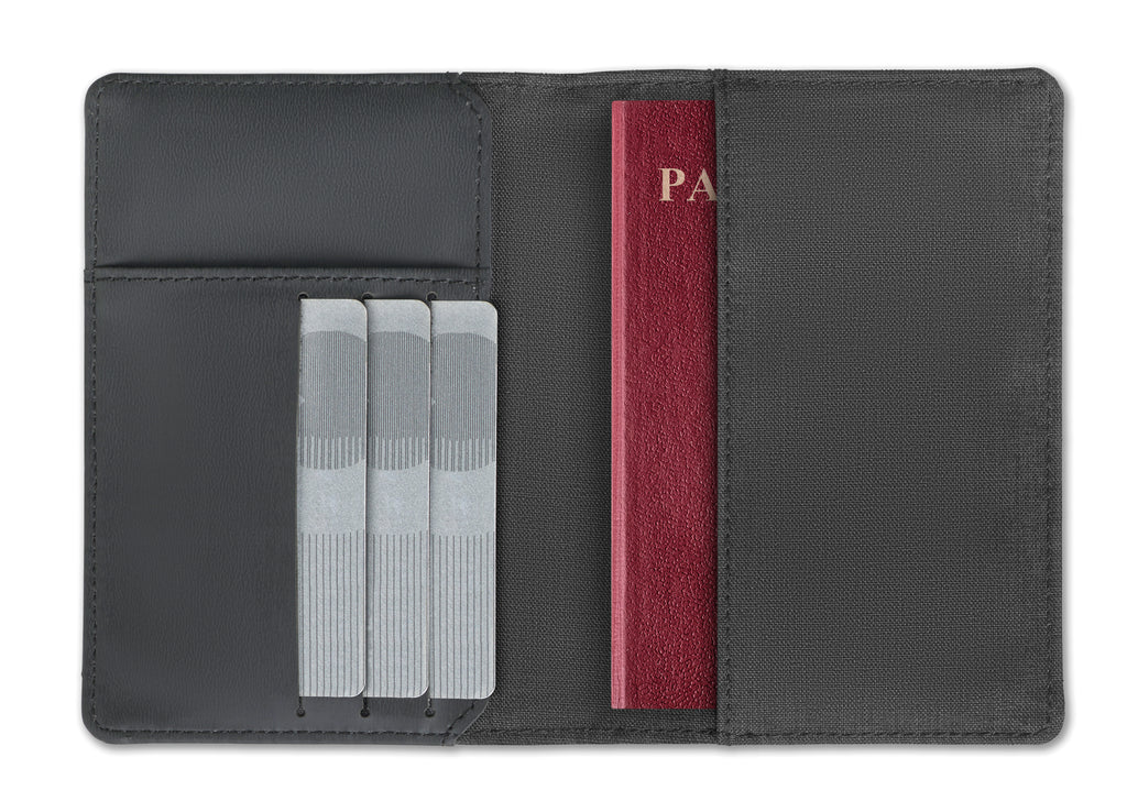 SHIELDOC – 2 Tone passport holder – item picture back